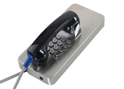 China IP55-IP65 telefone análogo resistente, disqu de tom de aço inoxidável do MF do telefone da cadeia à venda