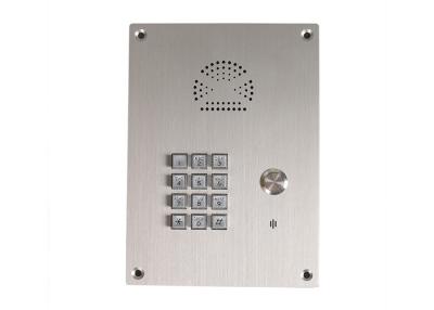 China Cordless Emergency Elevator Telephone Stainless Steel Hands Free Intercom for sale