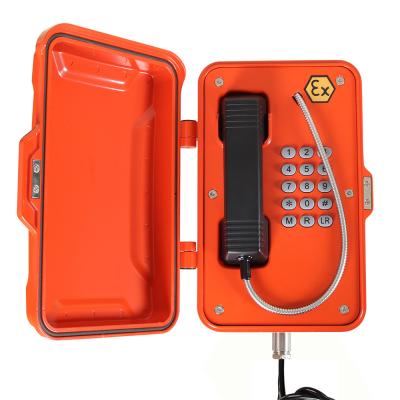 China IP67 Aluminum Alloy Analog SIP Explosion Proof Telephone for sale