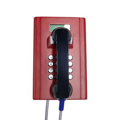 China Cold Rolled Steel IP65 GSM SIP VoIP Hotel Telephone for sale