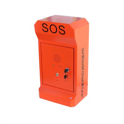 China SOS One Touch Dial Vandal Resistant Telephone IP54 GSMR Hands Free for sale