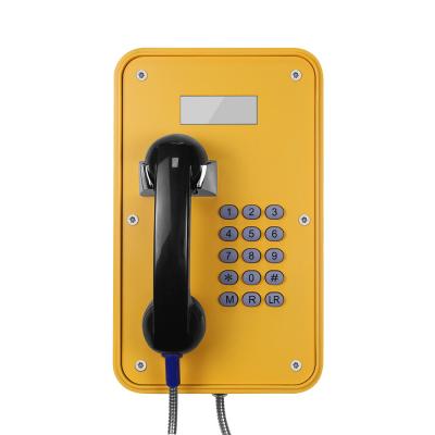 China Aluminum Alloy Outdoor Industrial Telephone GSM 3G IP67 VOIP SIP Telephone for sale