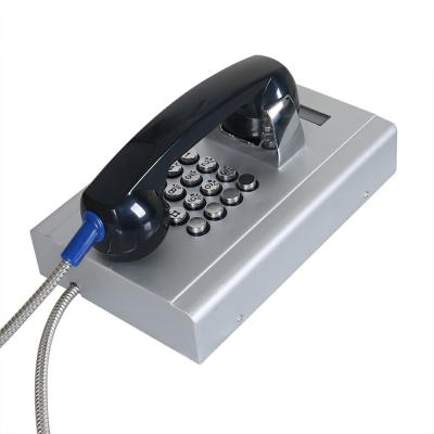 中国 LCD表示の防水刑務所の電話DC12V POE VoIP刑務所IP55 販売のため