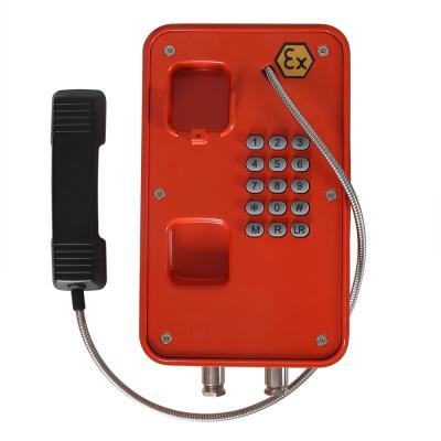 China ISDN SIP Analogue Explosion Proof Telephone Full Keypad For Hazardous Areas for sale