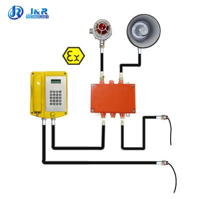 China SIP Sound And Light Explosion Proof Broadcast Telephone For Oil Exploration for sale