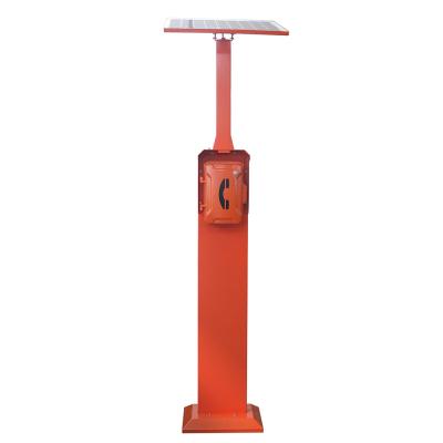 China Pillar Mounted Solar Powered Emergency Phone For Highway for sale