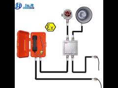 Dial Explosion Proof Telephone With Wall / Pillar Mounting Installation