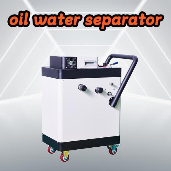 Quality Mobile CNC Coolant Oil Separator 0.3mm Accuracy Portable Tramp Oil Separator for sale