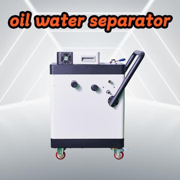 Quality Mobile CNC Coolant Oil Separator 0.3mm Accuracy Portable Tramp Oil Separator for sale