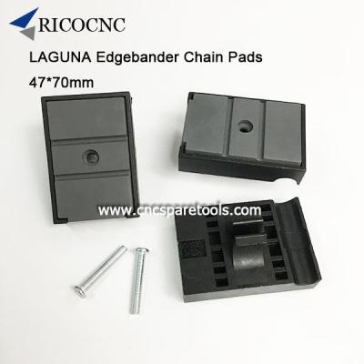 China Cheap Laguna Edgebander 47x70mm Convey Chain Track Pads for edgebanding machine for sale
