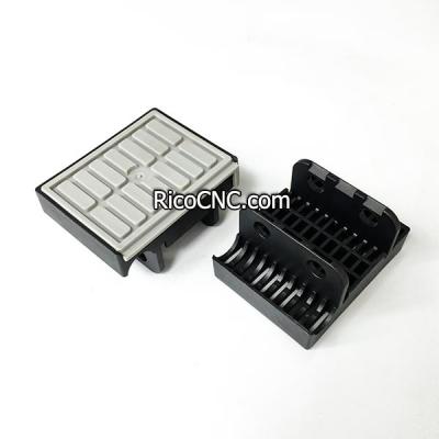 China 4-060-18-0059 80x60mm Homag Brandt edgebander Dust Shield Conveyor Chain track Pad for sale