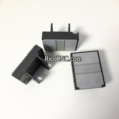 China 98x80mm Homag edgebander Tracking Pads with One Side Half Arc R8mm for sale