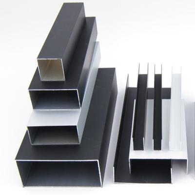 China 40x40 Best Selling Products Rectangle Tubes Aluminum Profiles à venda
