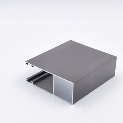 China 6063 T5 55mm Wide Roller Shutter Cabinet Aluminium Profiles For Residential for sale