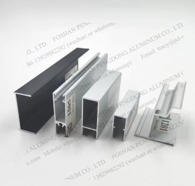 China 0.15mm Anodized Aluminium Door Profiles 6063 Series T5 Temper à venda