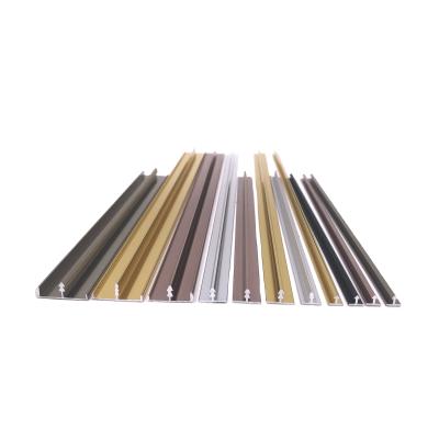 China 6063 Series T Shape Aluminium Trim Profiles For Cabinet And Floor for sale