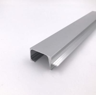 China G Shape Aluminium Trim Profiles silver polishing Decorative Edging for sale