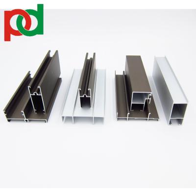 China Perfiles de aluminio anodizados de la puerta de la ventana para Colombia 744 de desplazamiento en venta