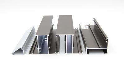 Chine La fenêtre de tissu pour rideaux de 6000 séries profile les extrusions carrées en aluminium à vendre