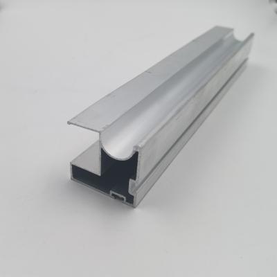 China OEM Anodized Wardrobe Aluminium Profile For Vertical Sliding Door for sale