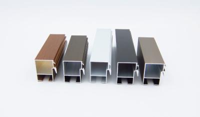 China Protuberancia de aluminio rectangular de Lockstyle que anodiza para la ventana de desplazamiento 2507 en venta