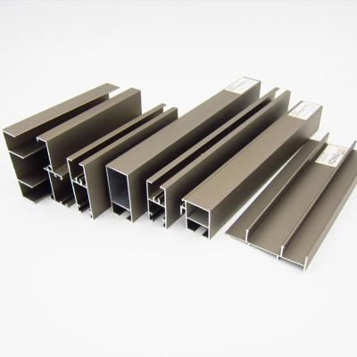 China 6061 extrusões de alumínio retangulares dos perfis da janela de alumínio à venda
