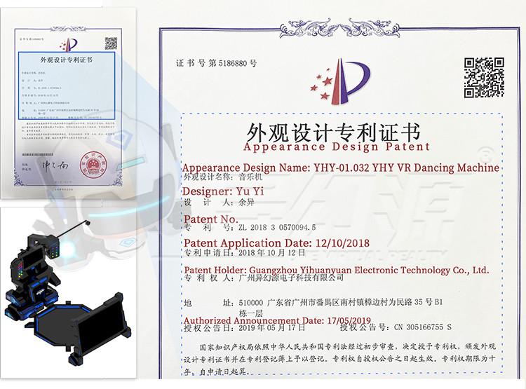 Patent Certificate - Guangzhou Yihuanyuan Electronic Technology Co., Ltd.