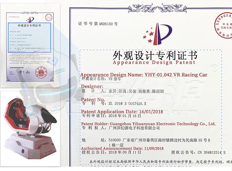 Patent Certificate - Guangzhou Yihuanyuan Electronic Technology Co., Ltd.