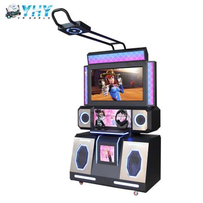 China 1000W Virtual Reality Equipment Music Game 9D VR Gaming Platform Dancing Machine for sale