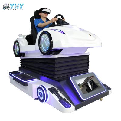 China Full Motion Virtual Reality Racing Simulator Car For Shopping Mall for sale