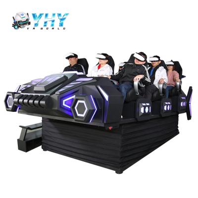 China Indoor Water Park 7KW 9D VR Cinema 9 Seats 182 Movies for sale