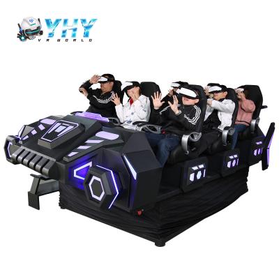 중국 계단식 사다리와 실내 엔터테인먼트 9 자리 9D VR 시뮬레이터 상영관 판매용