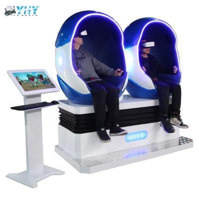 China Arcade Machine 9D VR Roller Coaster Egg Chair Shooting Cartoon Games Simulator for sale