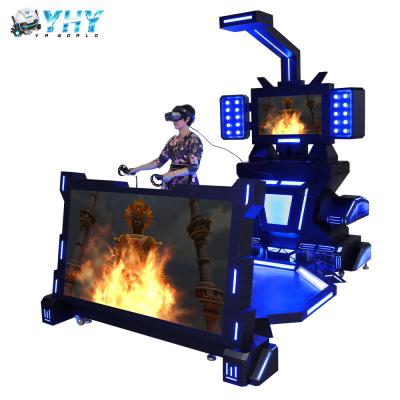 China Children Play 9D Virtual Shooting Simulator VR Music Dance Game Machines for sale