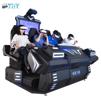 China Attraction 42'' Screen 9D VR Simulator Cinema With Leather Chairs for sale