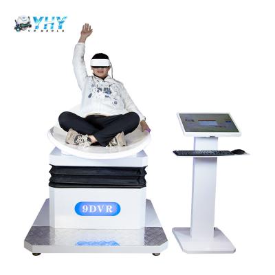 China Simple 9d Cinema Single Player Vr Sliding Roller Coaster Motion Simulator Flying Games for sale