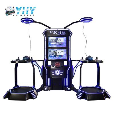 China Indoor Vr Gaming Platform 9d VR Flight Shooting Game Simulator for sale