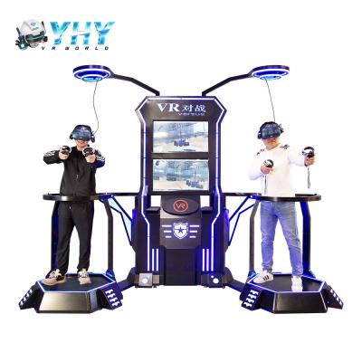 China Playground 2 Screens Virtual Reality Simulator Battle Game Platform for sale