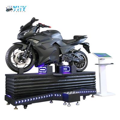 China 3 Dof Motion 9D VR Motorcycle Driving Racing Simulator For Shopping Mall for sale