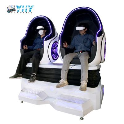 China 360 Vision Virtual Reality 9d Egg Chair 2 Seats Vr Gaming Chair Cinema for sale