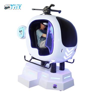 China Theme Park 9D VR Simulator Helicopter Flight Game Machine for sale