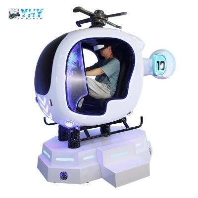 China 1 Player 9D VR Simulator Shopping Mall VR Airplane Flight Simulator for sale