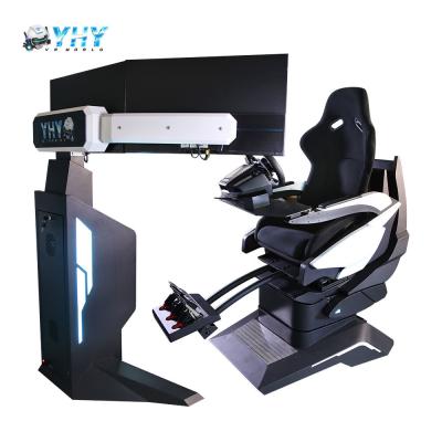 China VR 9D Racing Simulator Aluminum Alloy Steering Wheel Driving Arcade Game Machine for sale