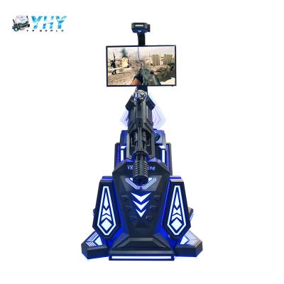 China Guangzhou YHY 9D VR Gatling1 Jugador Simulador de Disparos Máquina de Juego de Pistola de Combate Parque de Aventuras en venta