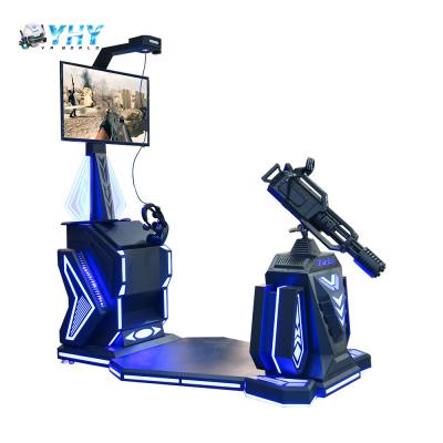 Κίνα Κίνα Κατασκευαστής 9D Shooting VR Gatling Indoor Arcade Game Machine Standing Shoot Gaming στο πάρκο διασκέδασης προς πώληση