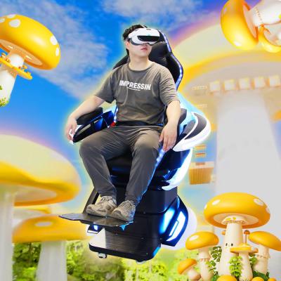 China Single Player Virtual Reality 360 Rotating Dynamic Motion Chair With Roller Coaster Games for sale
