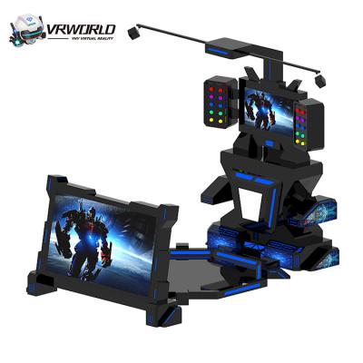 China 380V 9D VR Shooting Simulator Dance Music Game Playstation Virtual Reality for sale