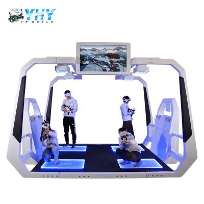 China 4 Players Virtual Reality Battle Shooting Game VR Simulator With Oculus Quest VR for sale