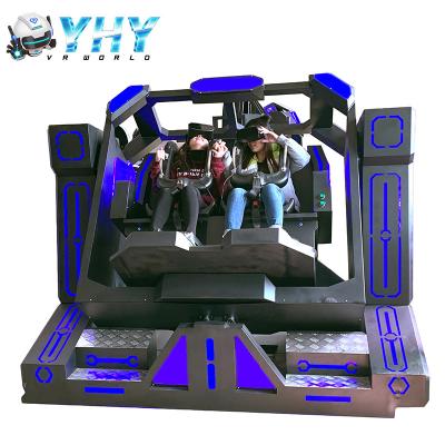 China Roller Coaster Super Pendulum 9D Virtual Reality Motion Simulator Game Machine 2 Seats for sale