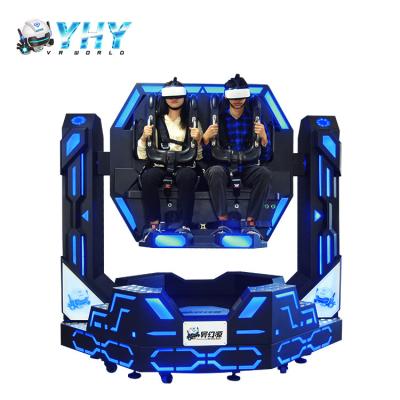 중국 롤러 코스터 VR 시뮬레이션 게임과 두 좌석 9D VR 시뮬레이터 8.0KW 판매용